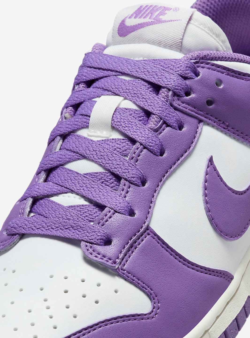 Nike Dunk Low Next Nature Black Raspberry sneakers basse uomo e donna in pelle nero, dettaglio suola