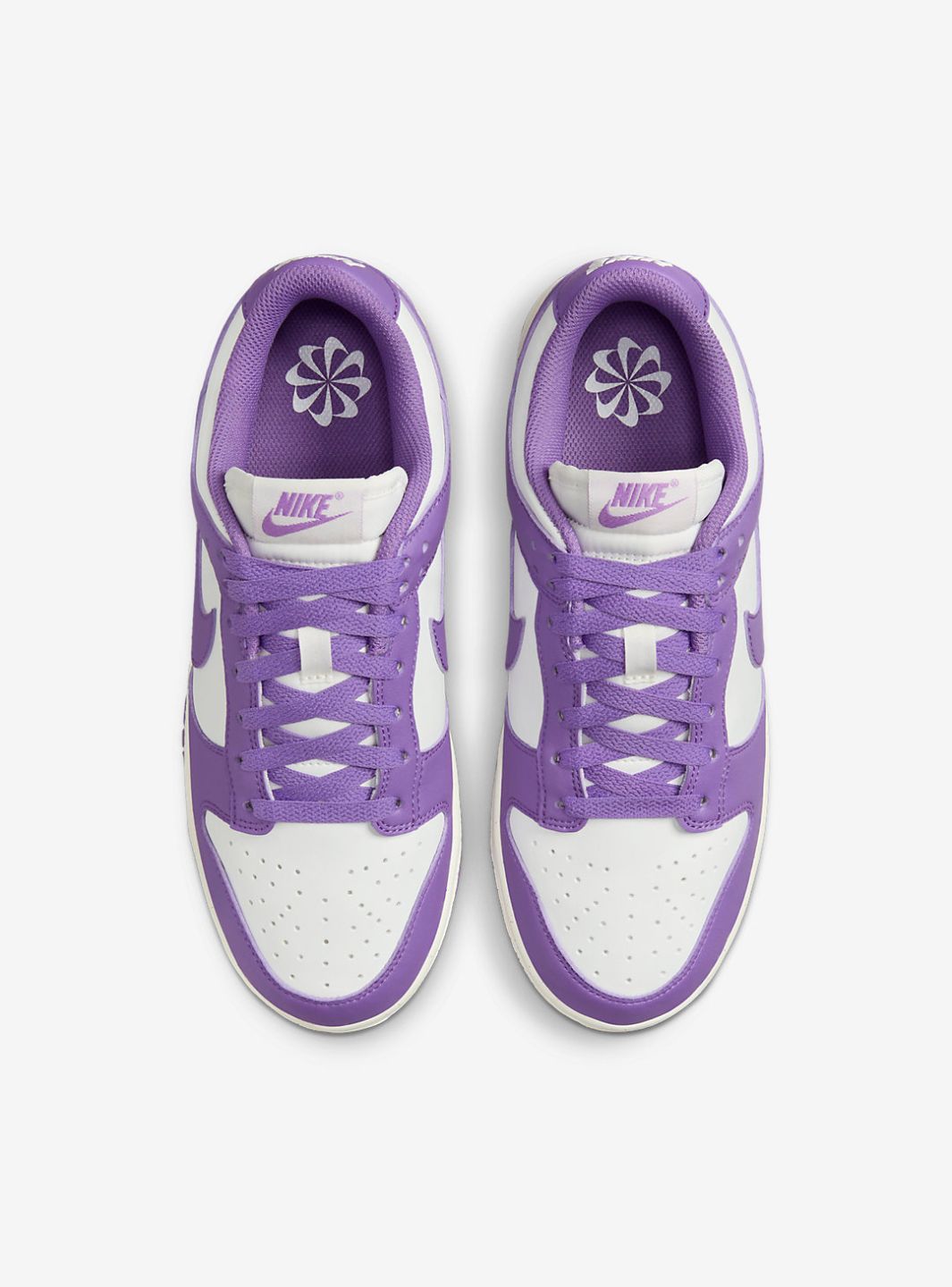 Nike Dunk Low Next Nature Black Raspberry sneakers basse uomo e donna in pelle nero, vista posteriore