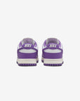 Nike Dunk Low Next Nature Black Raspberry sneakers basse uomo e donna in pelle nero, vista dall'alto