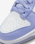 Nike Dunk Low Next Nature Lilac sneakers basse uomo e donna in pelle lilla, dettaglio suola