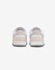 Nike Dunk Low Next Nature White Light Orewood Brown sneakers basse donna in pelle bianco marrone, dettaglio suola
