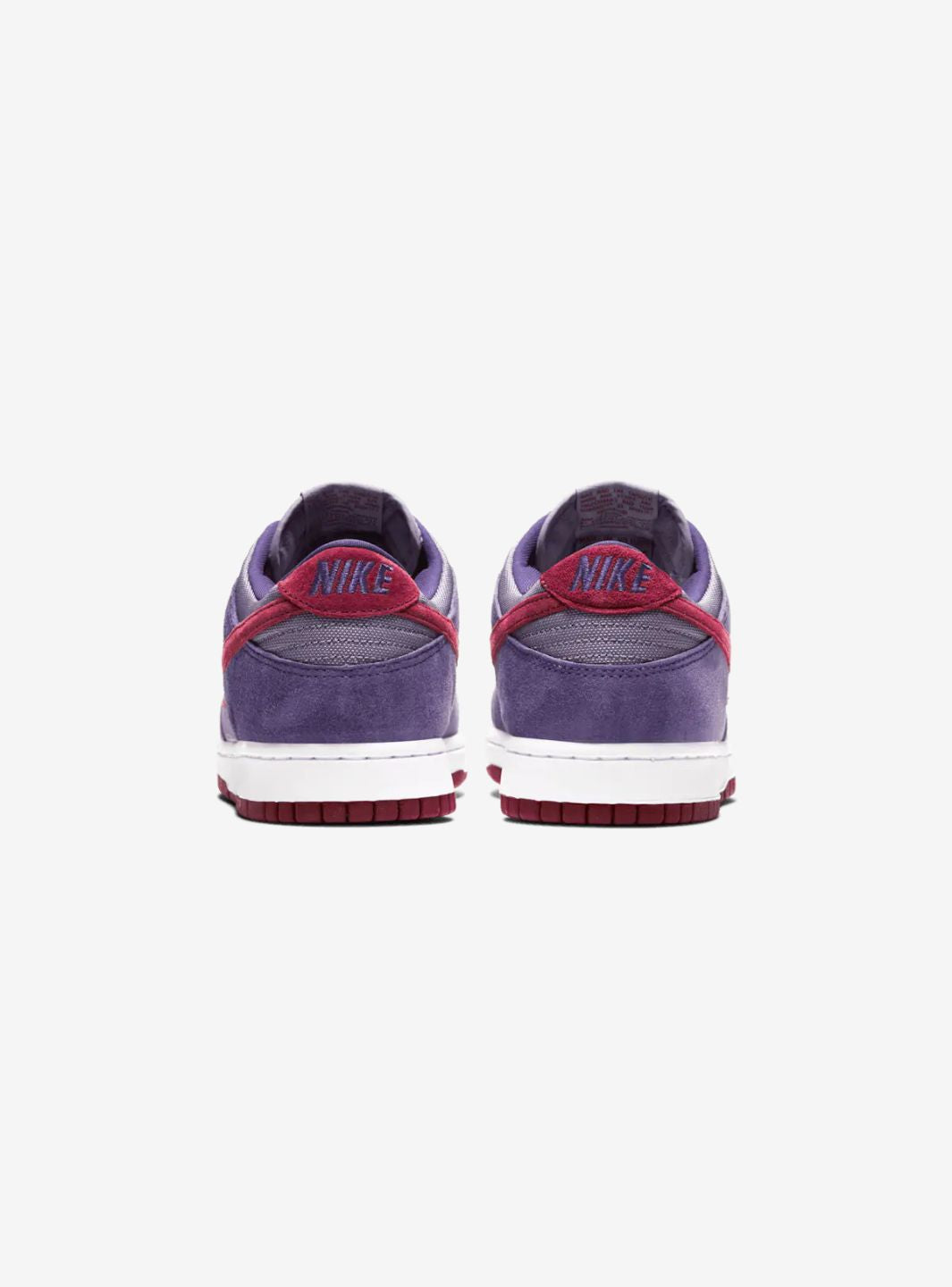 Nike Dunk Low Plum (2020) sneakers basse uomo e donna in pelle multicolore, vista posteriore