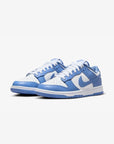 Nike Dunk Low Mocha Cocoa Wow sneakers basse uomo e donna in pelle marrone, vista frontale