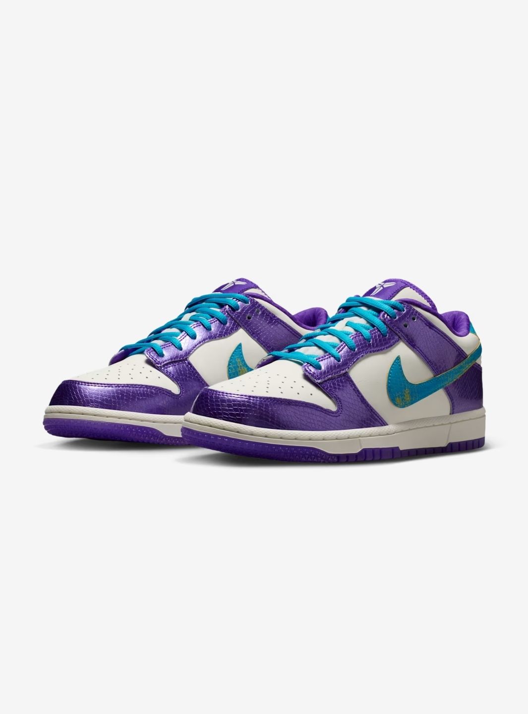 Nike Dunk Low Protro Kobe Bryant Draft Day sneakers basse uomo e donna in pelle multicolore, vista frontale