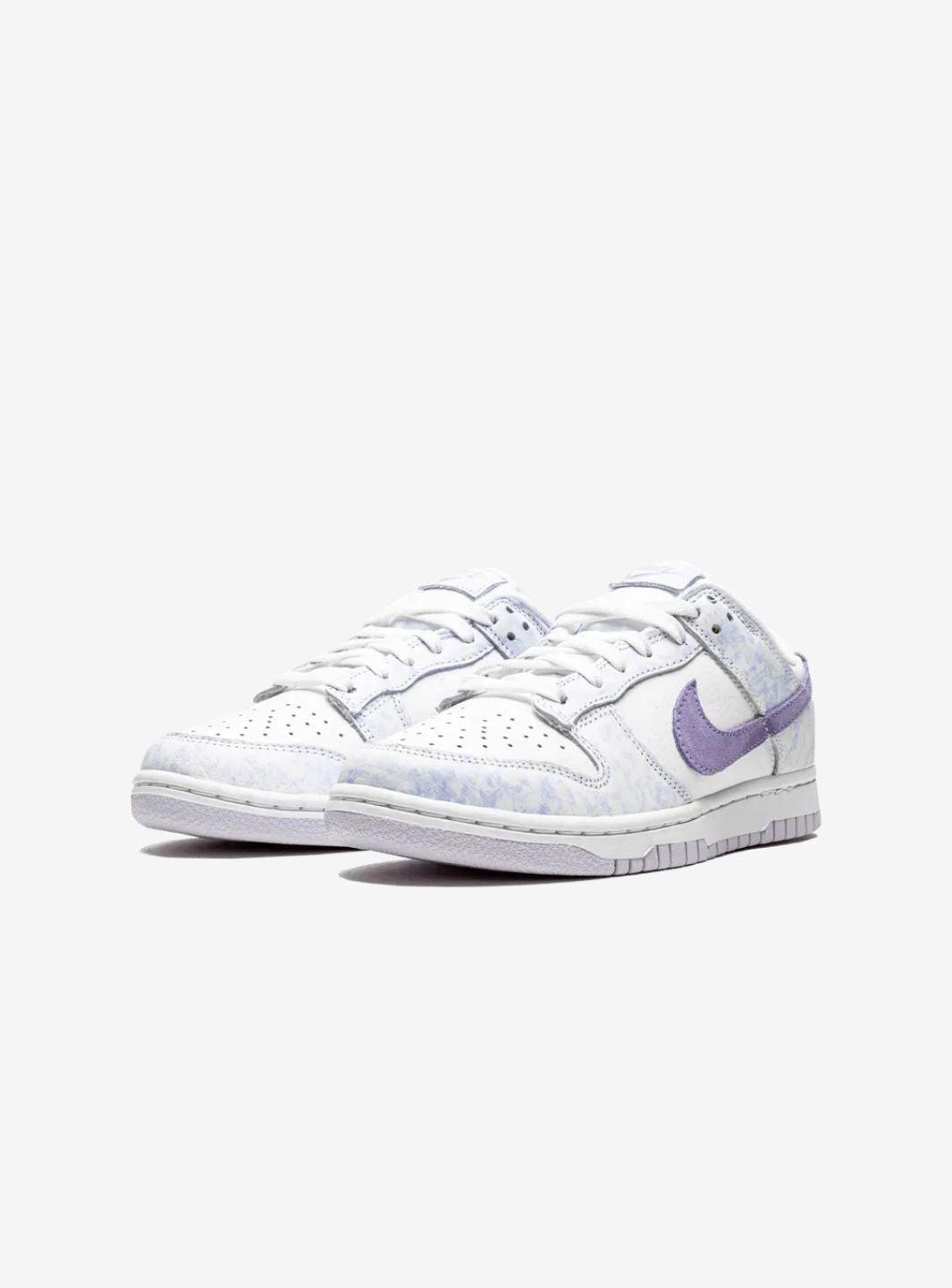 Nike Dunk Low Purple Pulse sneakers basse donna in pelle viola, vista frontale
