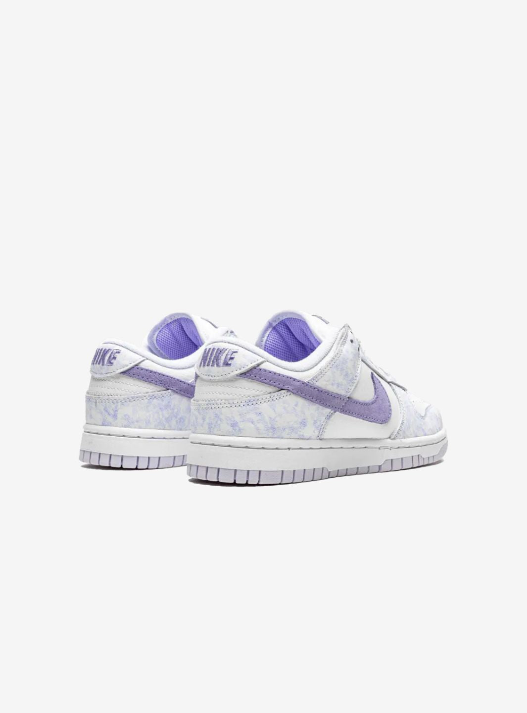Nike Dunk Low Purple Pulse sneakers basse donna in pelle viola, dettaglio suola