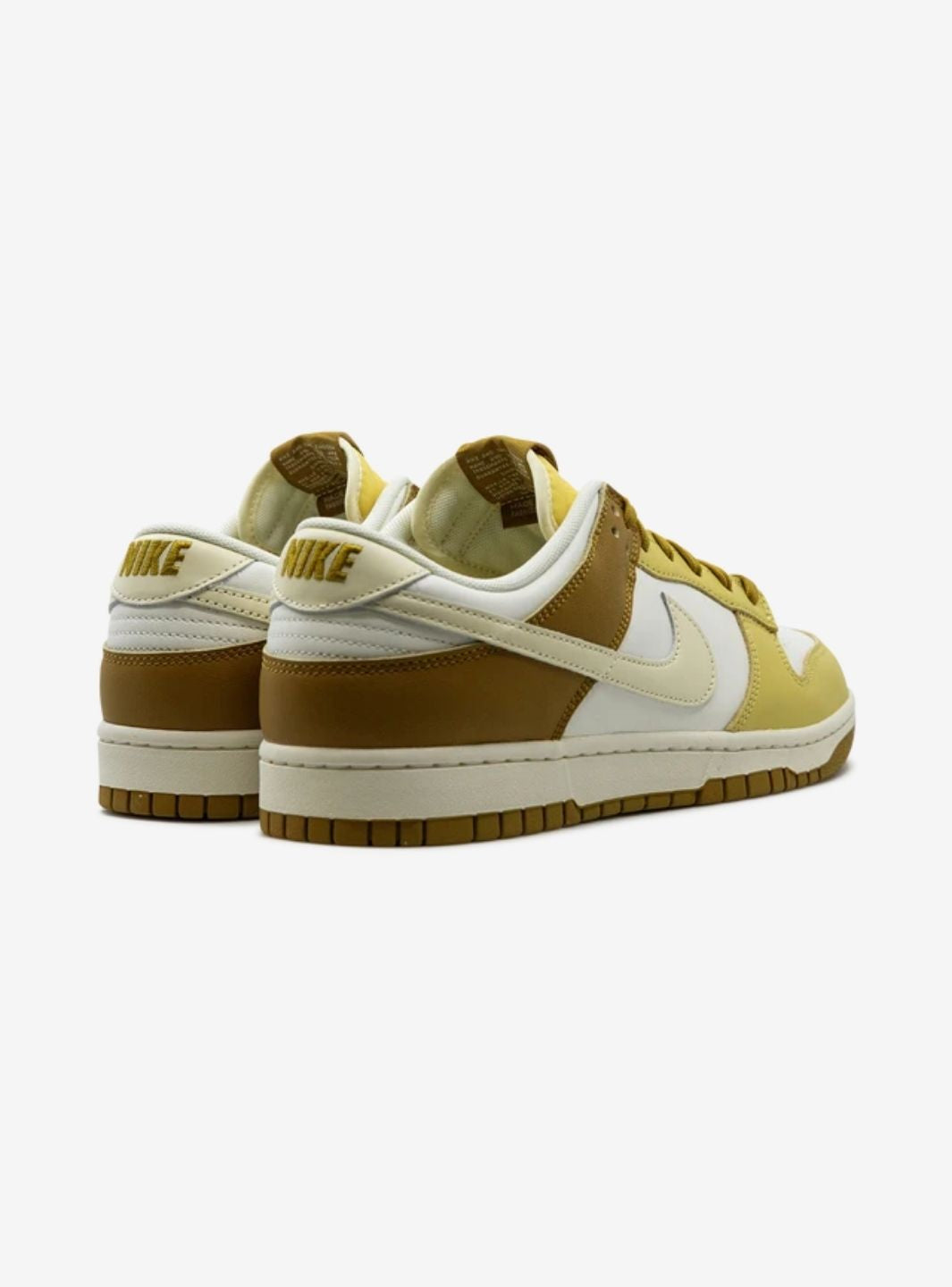 Nike Dunk Low Retro Bronzine sneakers basse uomo e donna in pelle multicolore, dettaglio suola
