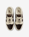 Nike Dunk Low Retro Fauna Brown Soft Pearl sneakers basse uomo e donna in pelle marrone, dettaglio suola