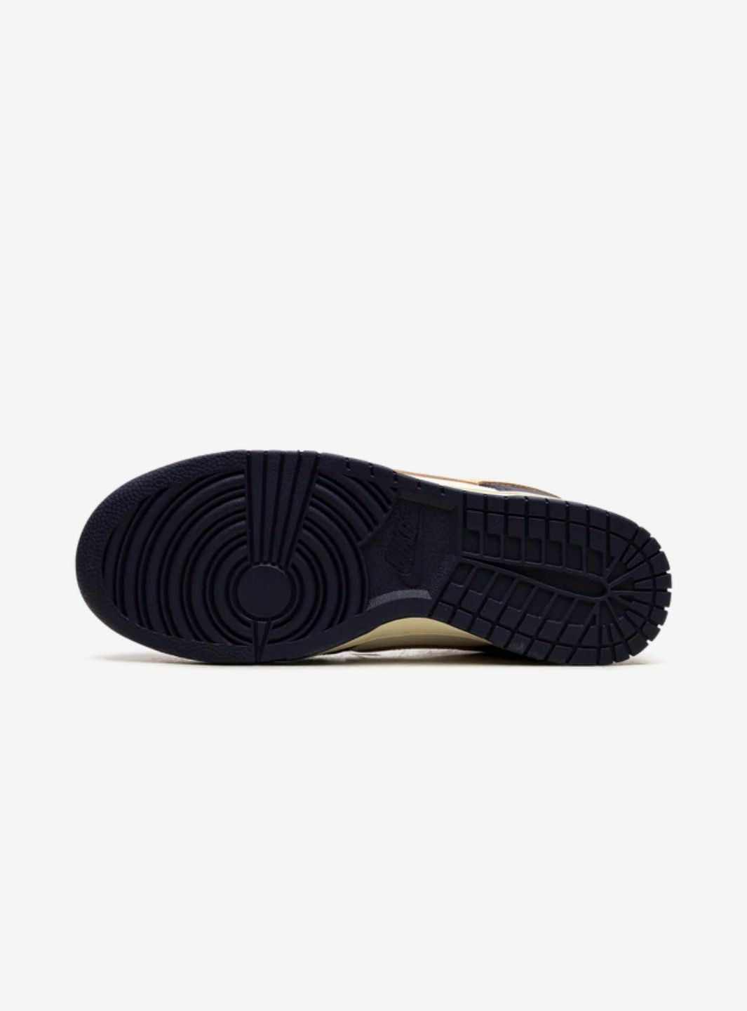 Nike Dunk Low Retro From Nike To You Midnight Navy sneakers basse uomo e donna in pelle blu, dettaglio tomaia