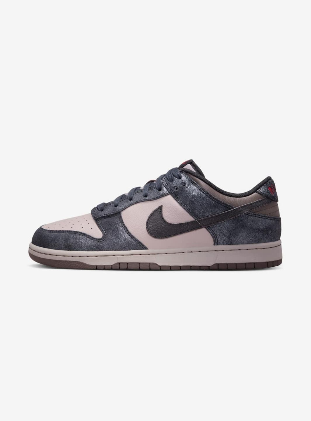 Nike Dunk Low Retro NYC CBGB sneakers basse uomo e donna in pelle multicolore, vista laterale