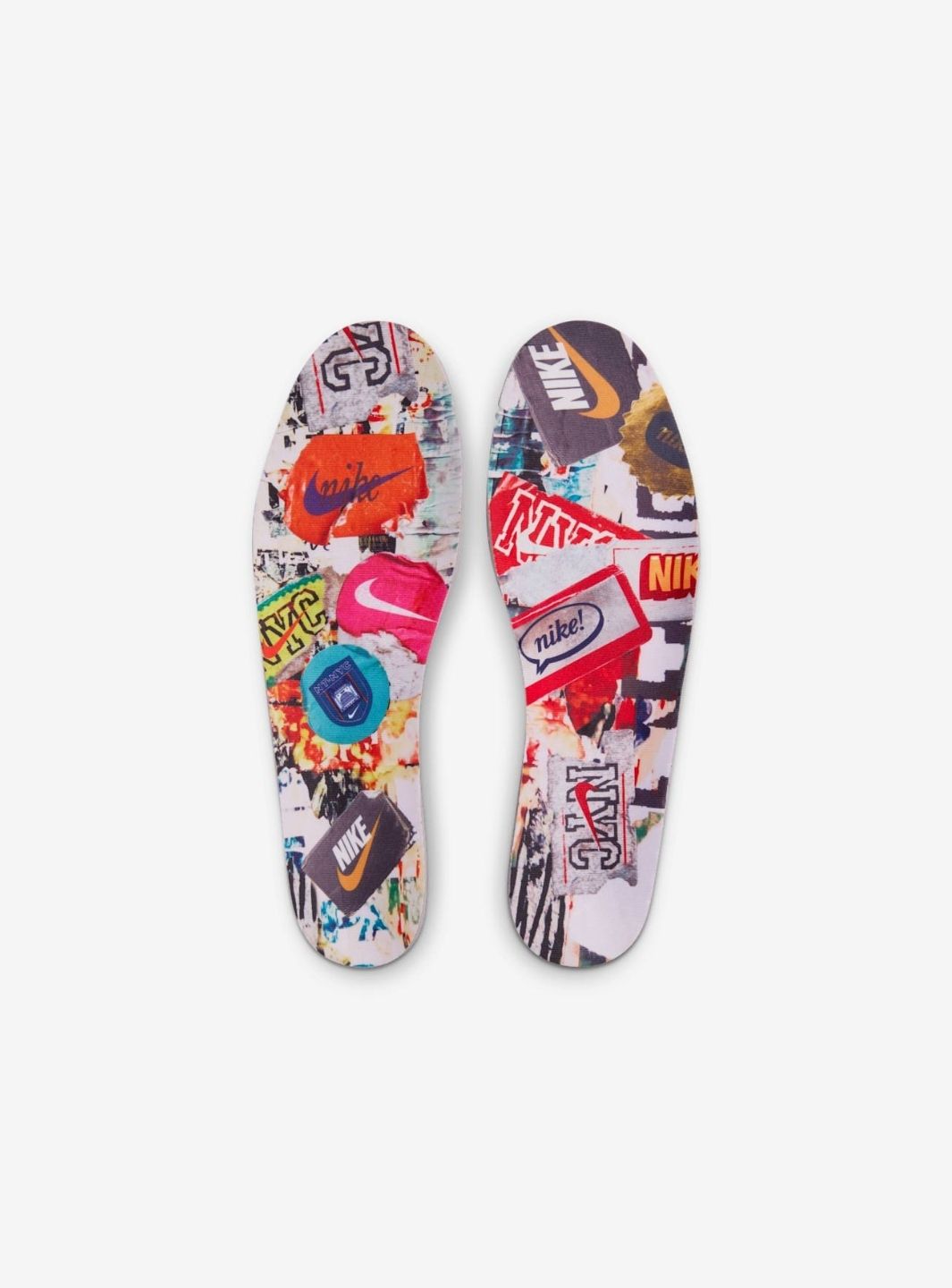 Nike Dunk Low Retro NYC CBGB sneakers basse uomo e donna in pelle multicolore, indossate
