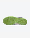 Nike Dunk Low Retro Halloween (2022) sneakers basse uomo e donna in pelle multicolore, vista dall'alto