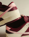 Nike Dunk Low Retro Valentine's Day (2023) sneakers basse uomo e donna in pelle multicolore, dettaglio tomaia