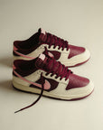Nike Dunk Low Retro Valentine's Day (2023) sneakers basse uomo e donna in pelle multicolore, dettaglio suola