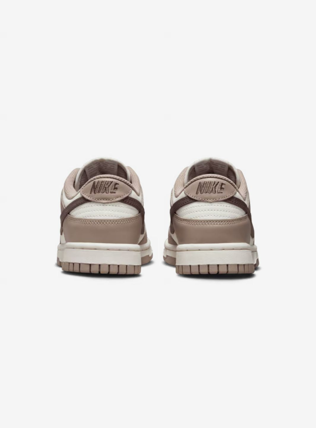 Nike Dunk Low Sail Plum Eclipse sneakers basse donna in pelle bianco, vista dall'alto