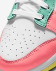 Nike Dunk Low Easter Candy sneakers basse uomo e donna in pelle multicolore, dettaglio suola