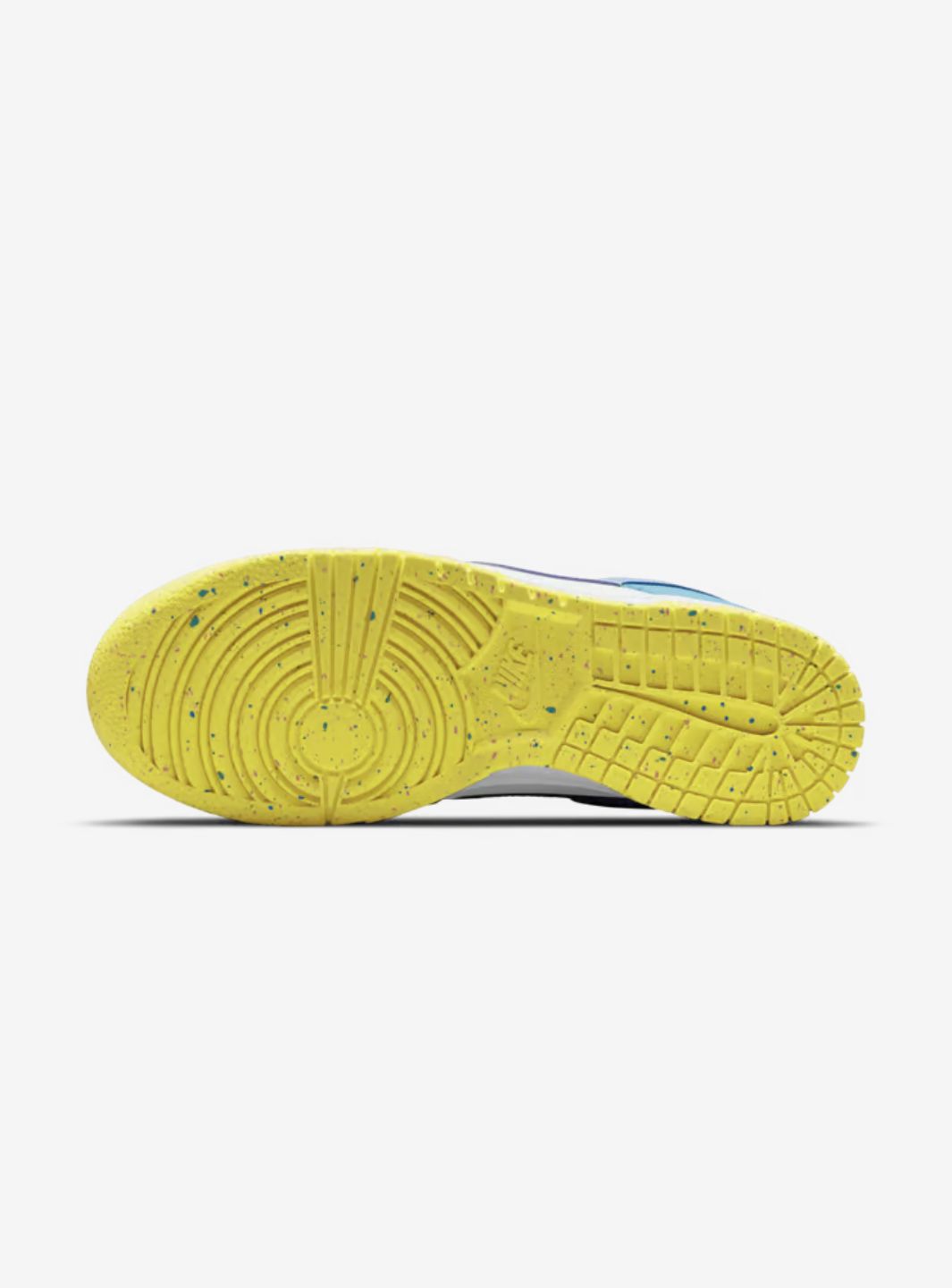 Nike Dunk Low Easter Candy sneakers basse uomo e donna in pelle multicolore, dettaglio tallone