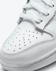 Nike Dunk Low Primal White sneakers basse donna in pelle bianco, dettaglio suola