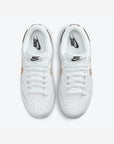 Nike Dunk Low Primal White sneakers basse donna in pelle bianco, vista posteriore