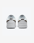 Nike Dunk Low Primal White sneakers basse donna in pelle bianco, vista dall'alto