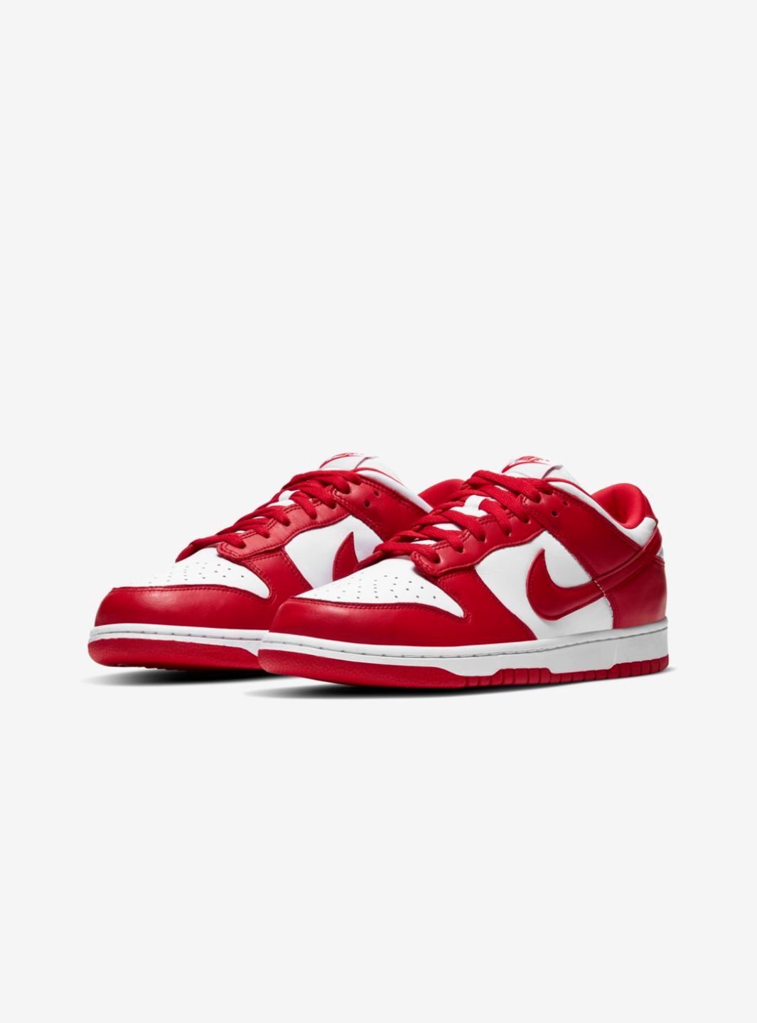 Nike Dunk Low SP St. John's (2020) sneakers basse uomo e donna in pelle bianco blu, vista frontale