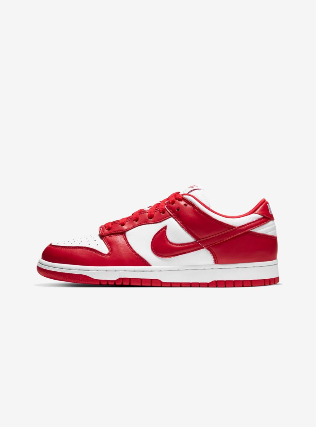 Nike Dunk Low SP St. John's (2020) sneakers basse uomo e donna in pelle bianco blu, vista laterale