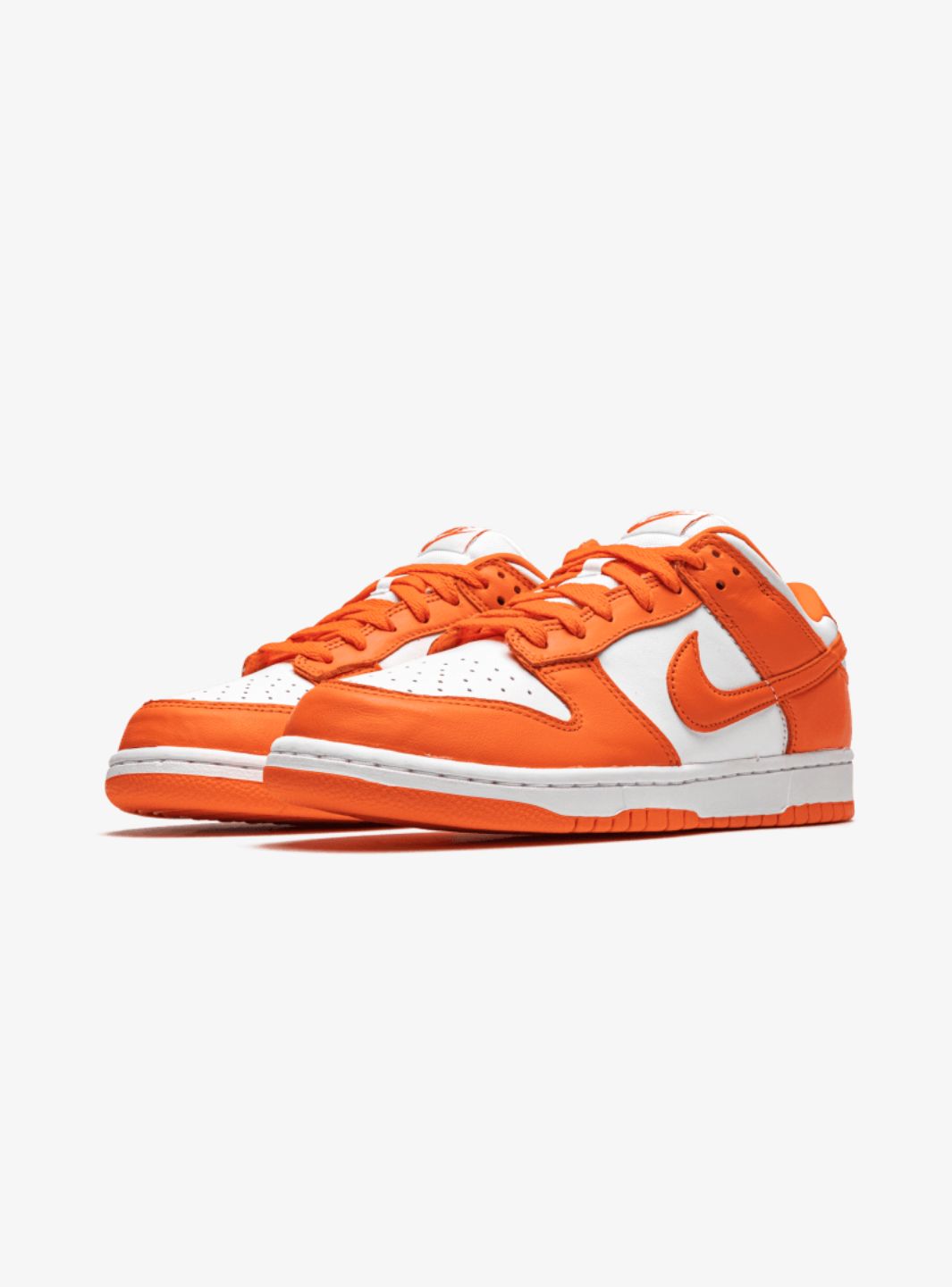 Nike Dunk Low SP Syracuse sneakers basse uomo e donna in pelle bianco blu, vista frontale