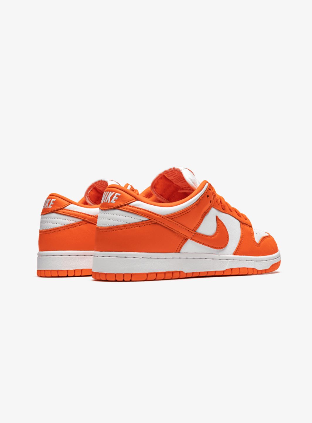 Nike Dunk Low SP Syracuse sneakers basse uomo e donna in pelle bianco blu, dettaglio suola