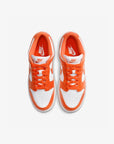 Nike Dunk Low SP Syracuse sneakers basse uomo e donna in pelle bianco blu, vista posteriore