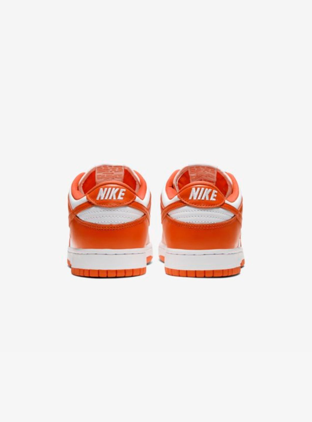 Nike Dunk Low SP Syracuse sneakers basse uomo e donna in pelle bianco blu, dettaglio tomaia