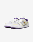 Nike Dunk Low Union Passport Pack Court Purple sneakers basse uomo e donna in pelle viola, vista frontale