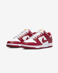 Nike Dunk Low USC sneakers basse uomo e donna in pelle bianco rosso, vista frontale