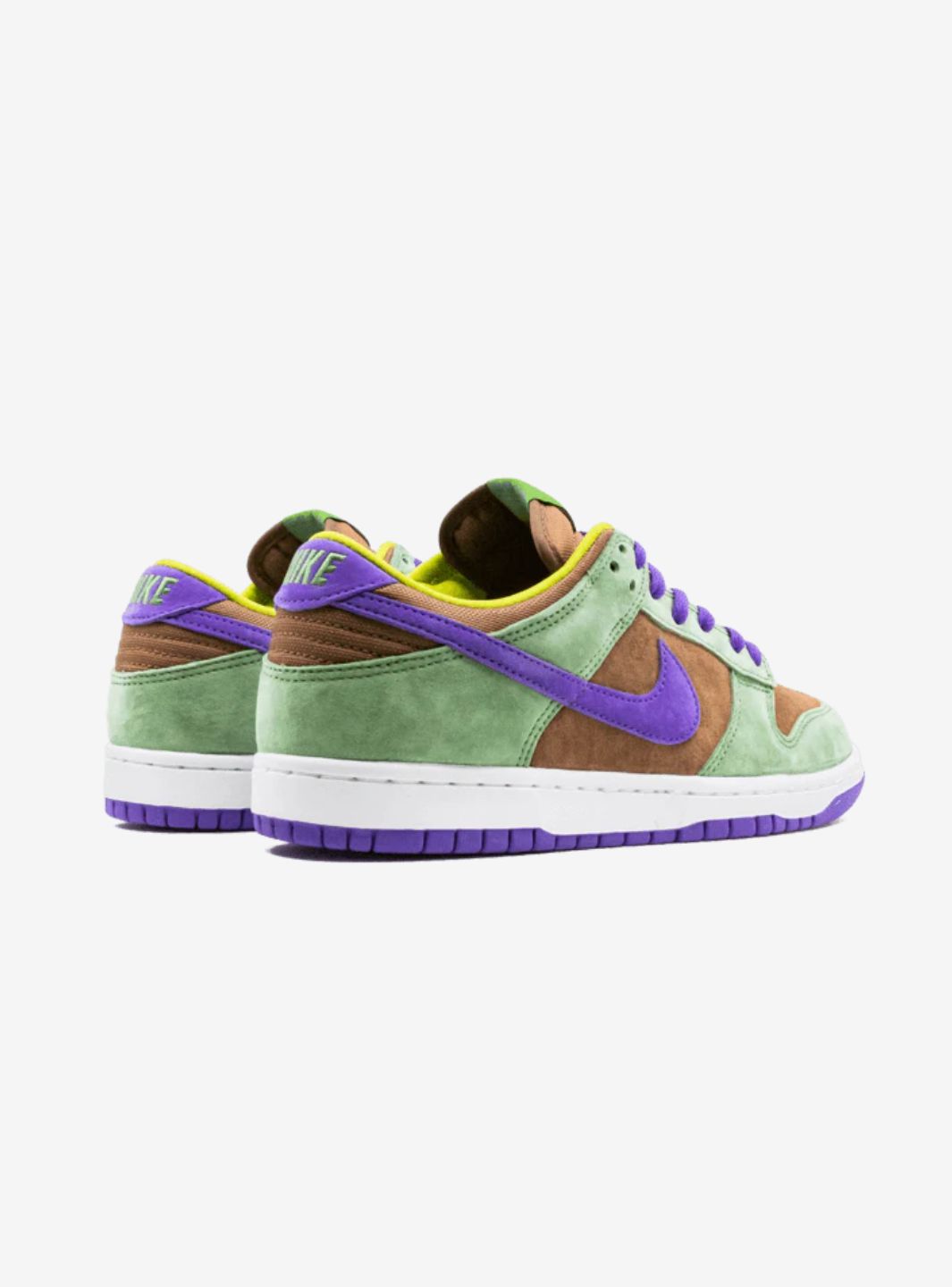Nike Dunk Low Veneer (2020) sneakers basse uomo e donna in pelle multicolore, dettaglio suola