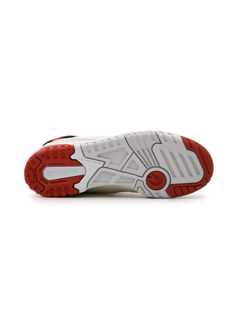 new balance 550 sea salt true red black scarpe unisex