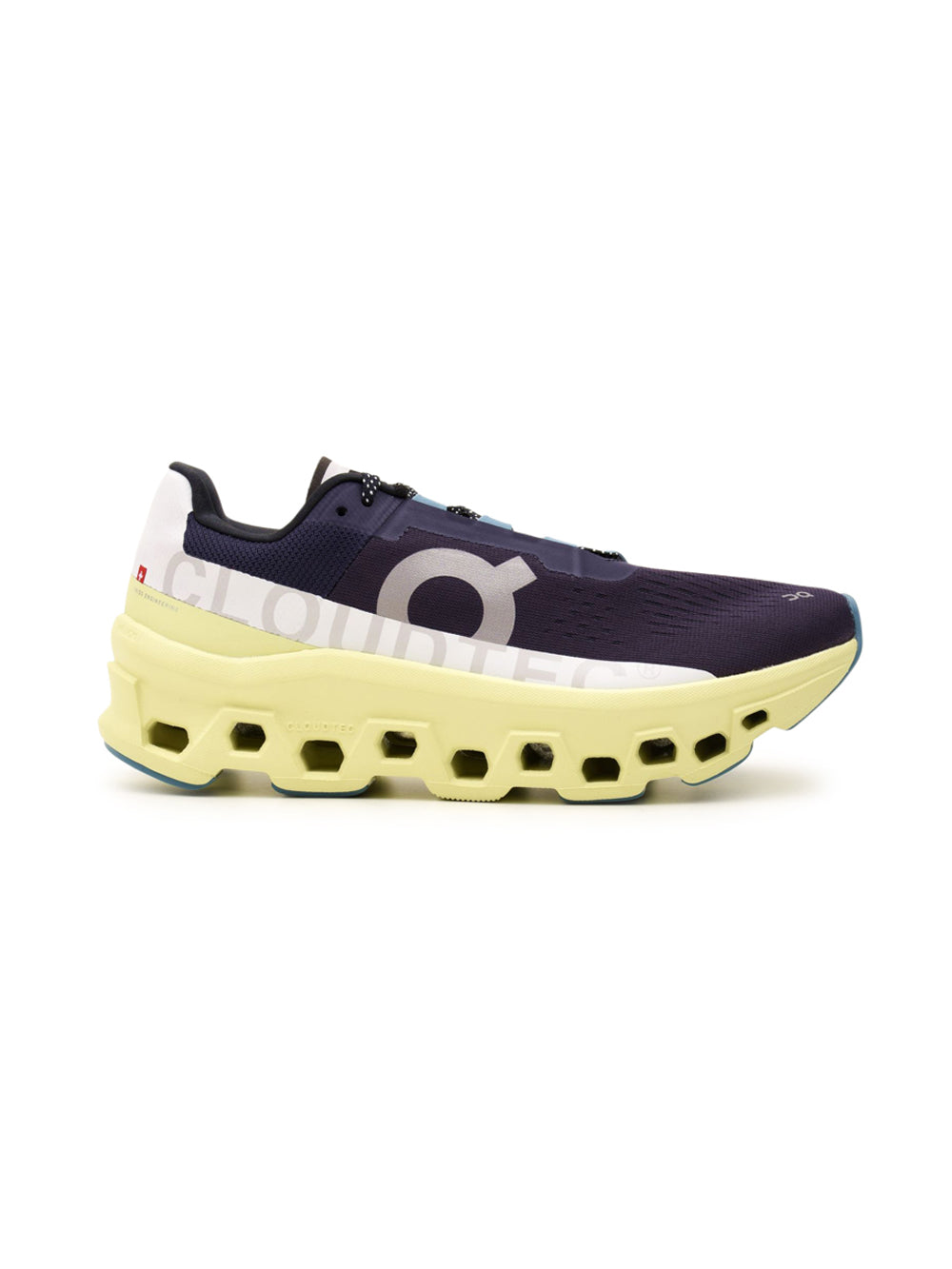 On Running Cloudmonster scarpe uomo in grigio - vista laterale