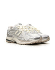 new balance 1906 silver metallic off white scarpe unisex