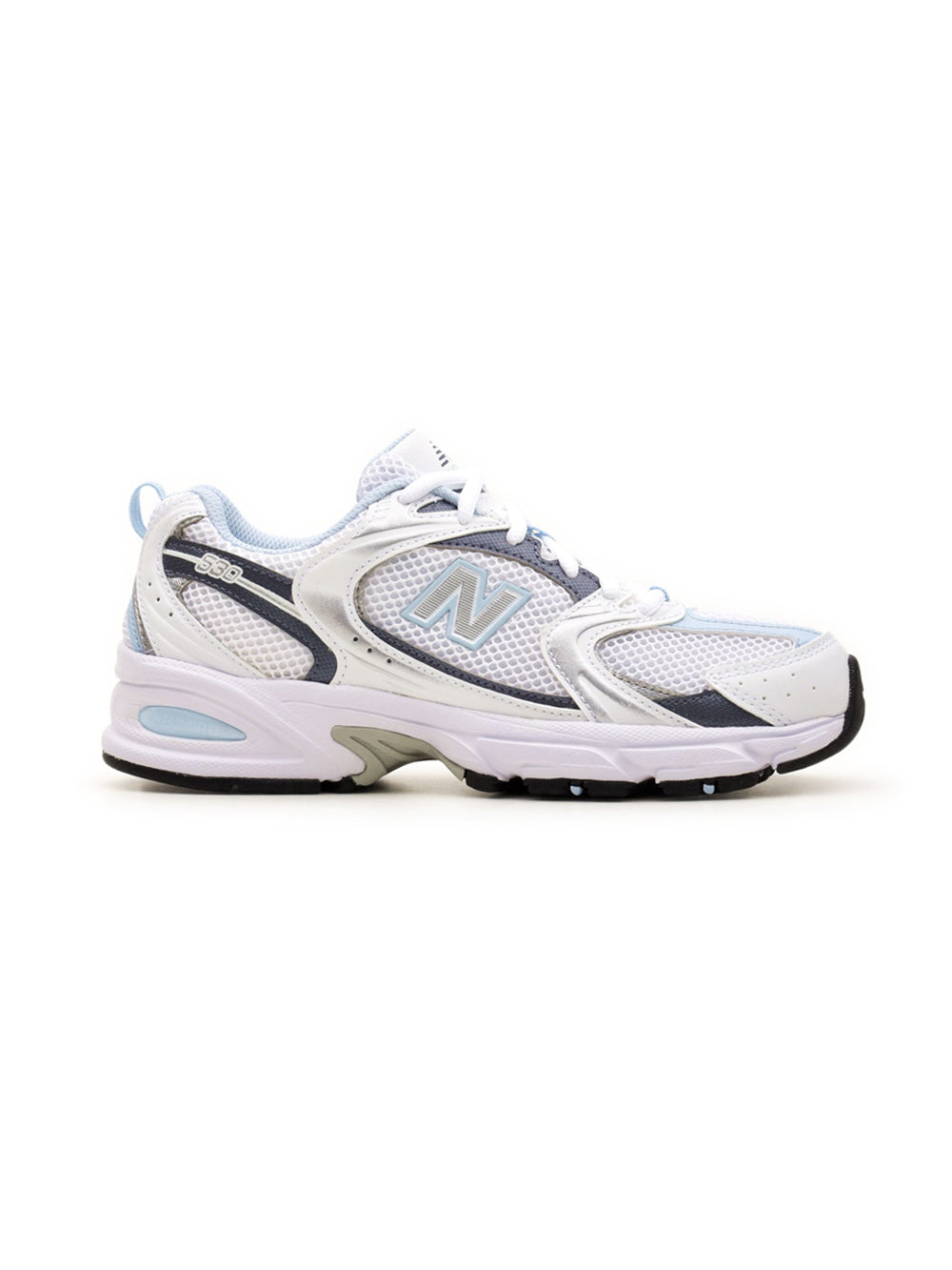 new balance 530 white lilac dark grey scarpe donna
