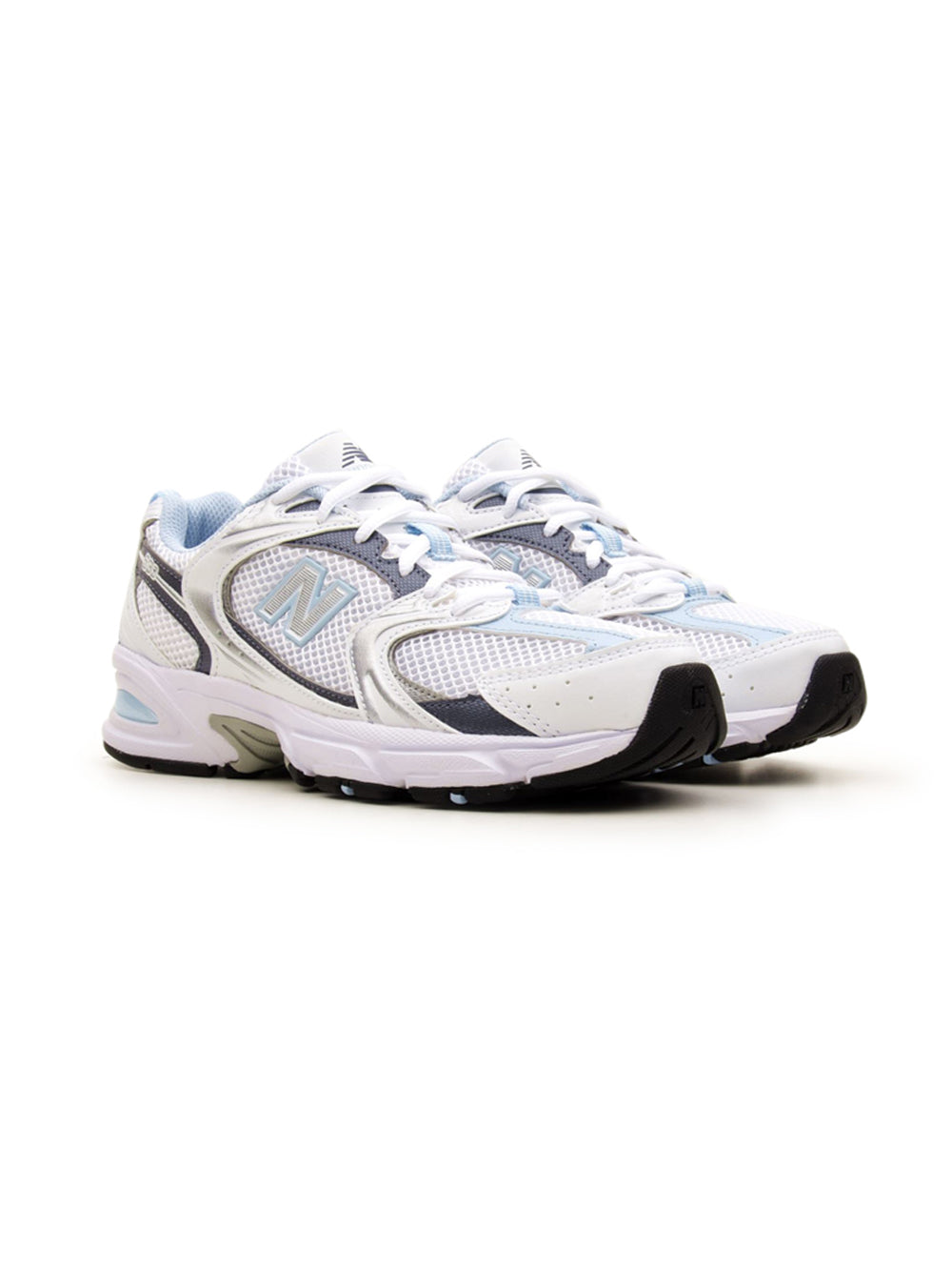 new balance 530 white lilac dark grey scarpe donna