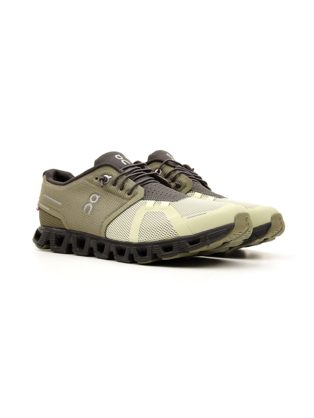 On Running Cloud 5 scarpe uomo in verde - vista dettaglio