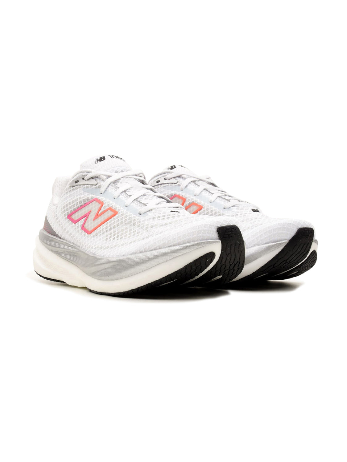 new balance 1080v15 white pink heat tangerine heat scarpe uomo