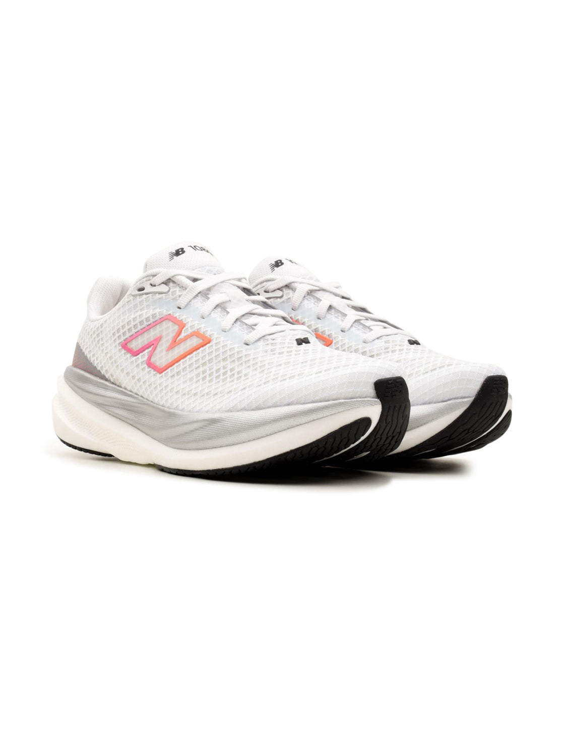 new balance 1080 v15 white pink heat tangerine heat scarpe donna
