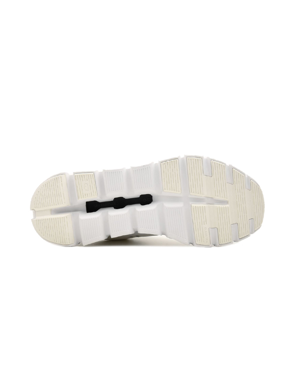 On Running Cloud 6 scarpe uomo in bianco - vista laterale