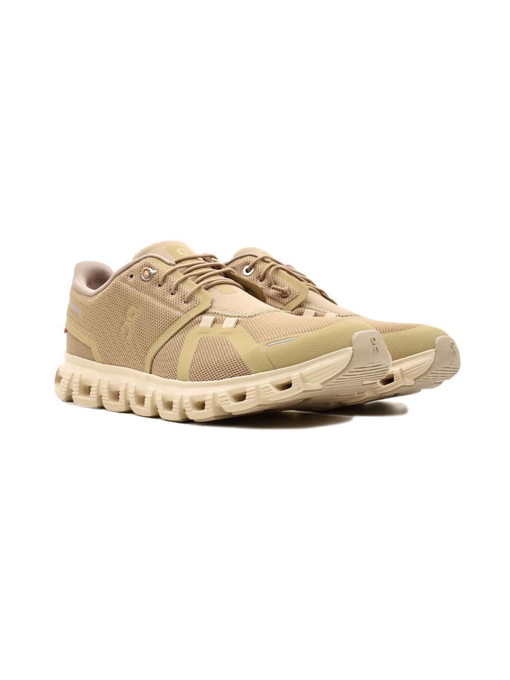 On Running Cloud 6 scarpe uomo in beige - vista laterale