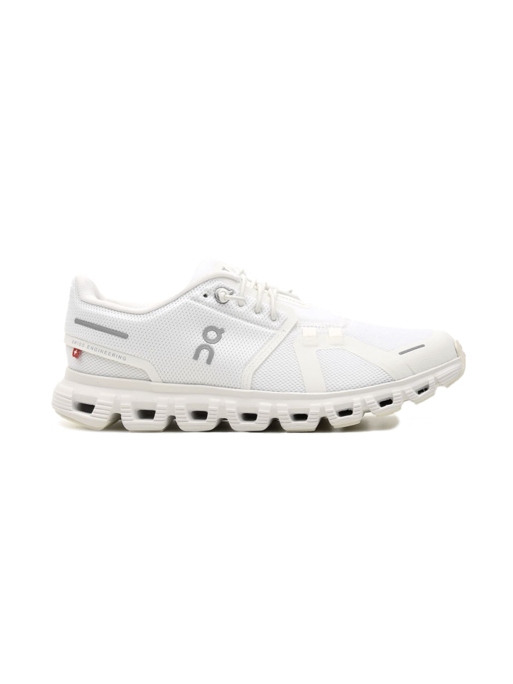 On Running Cloud 6 scarpe donna in bianco - vista laterale