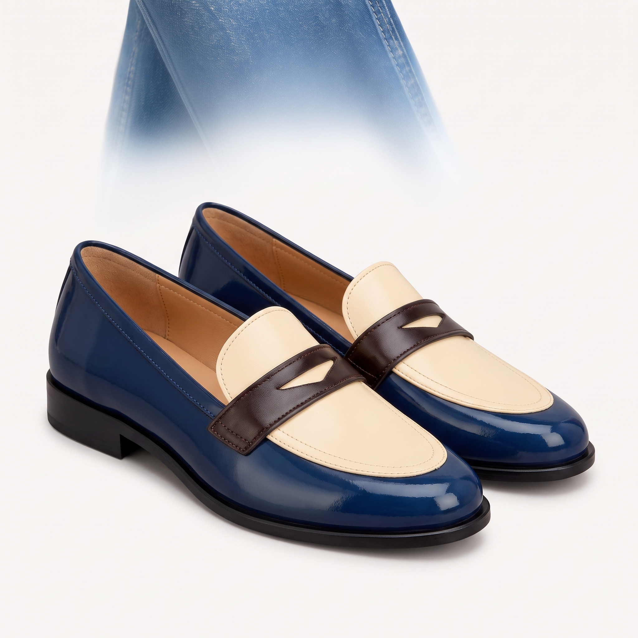 Mocassini Donna Comodi Trixie – vista 3/4