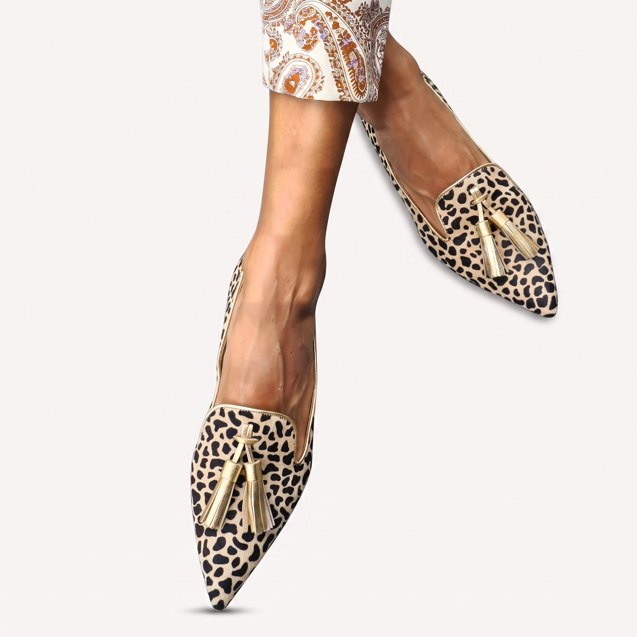 Mocassini Donna Comodi Jheanna – Oro