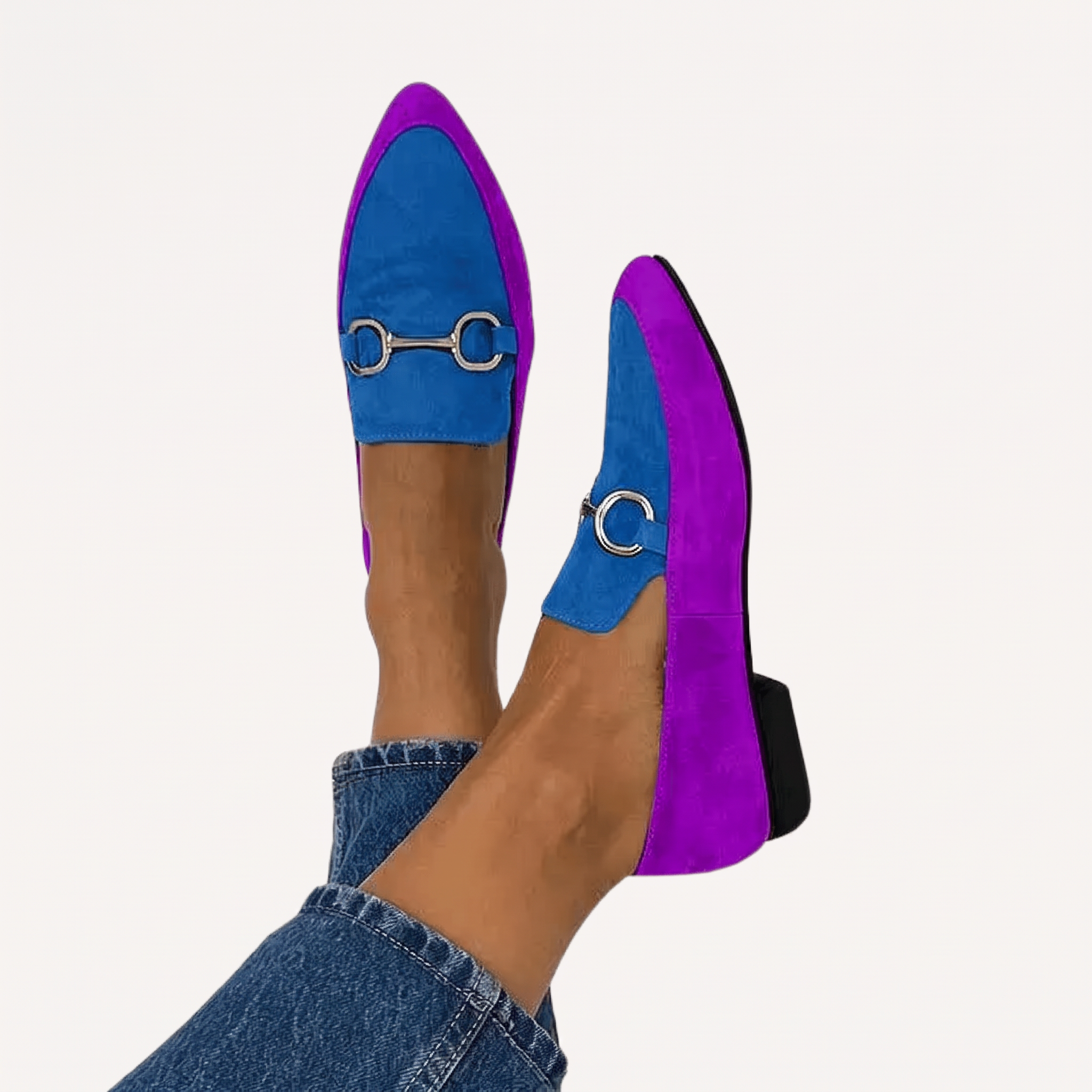 Mocassini Ortopedici Donna Sofie – Viola Blu