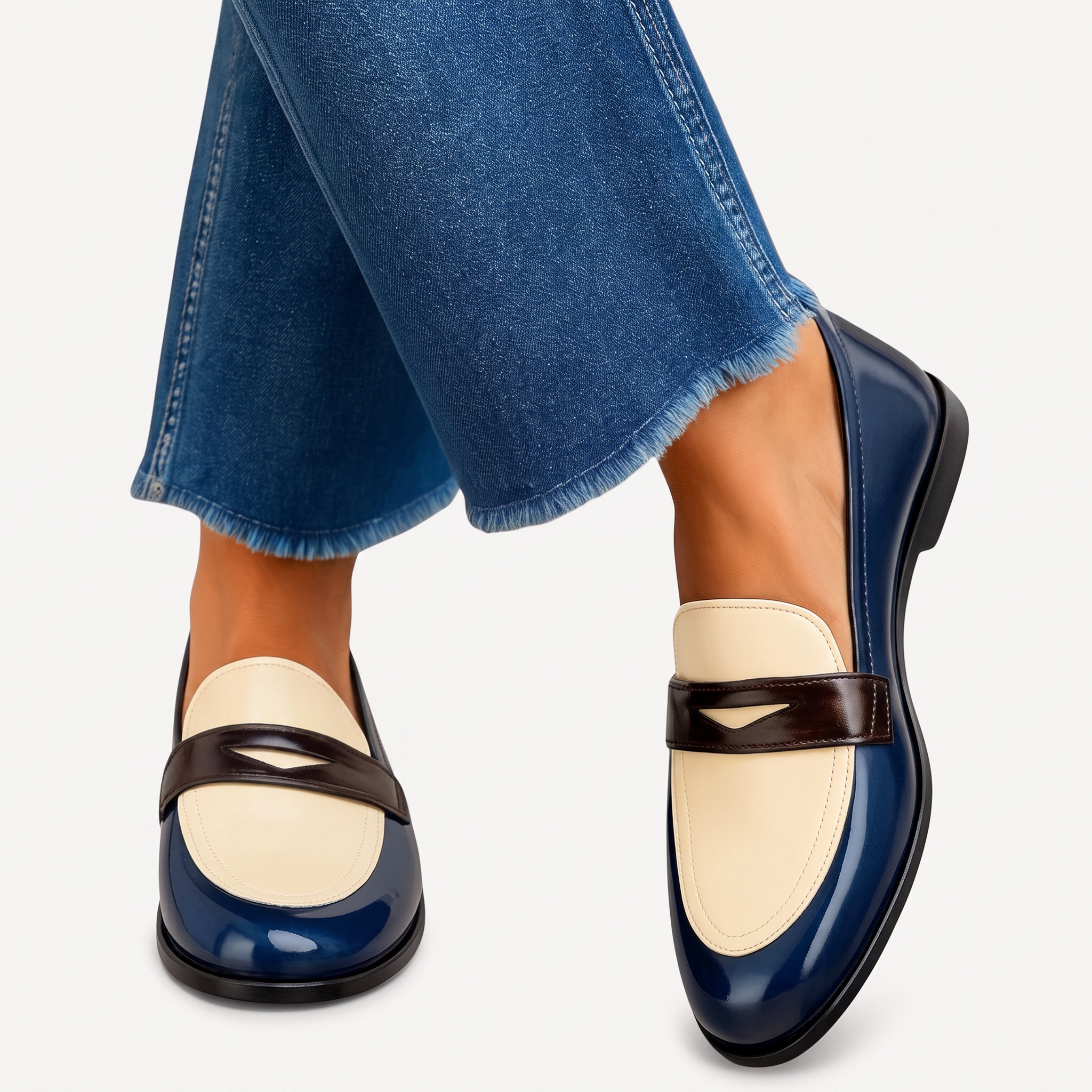 Mocassini Donna Comodi Trixie – Bianco