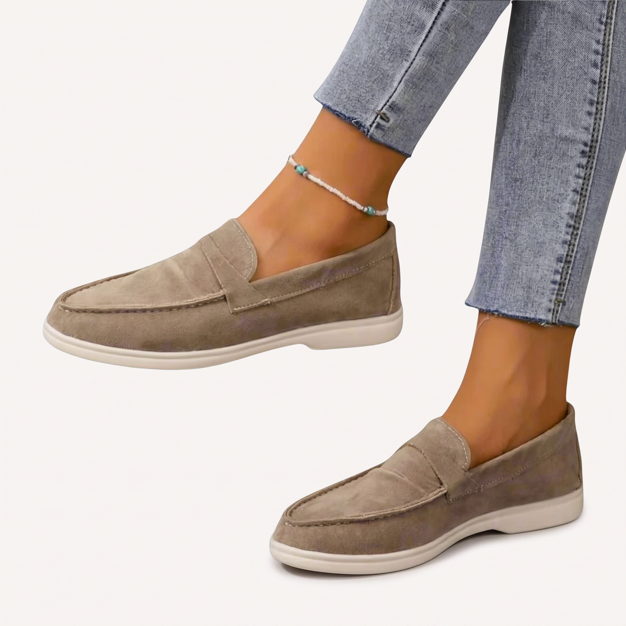 Mocassini Ortopedici Donna Thea – Colore cammello