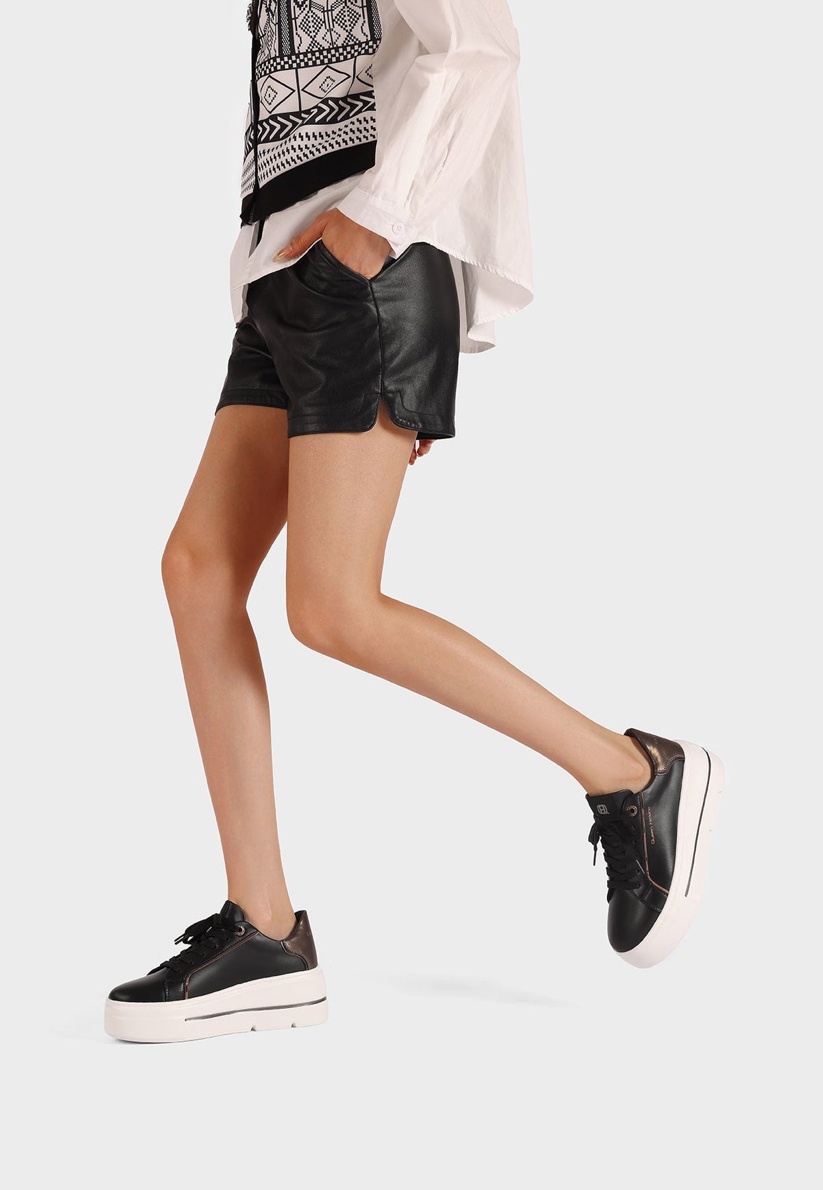 Sneakers Donna Fiamma Alba Sildora – foto 14